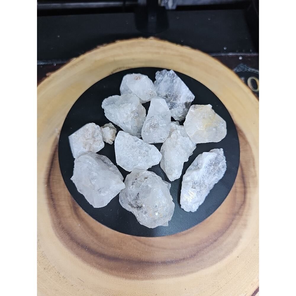 Natural Quartz Crystal pieces from Fonda, NY (aka Herkimer Diamond) 267grams